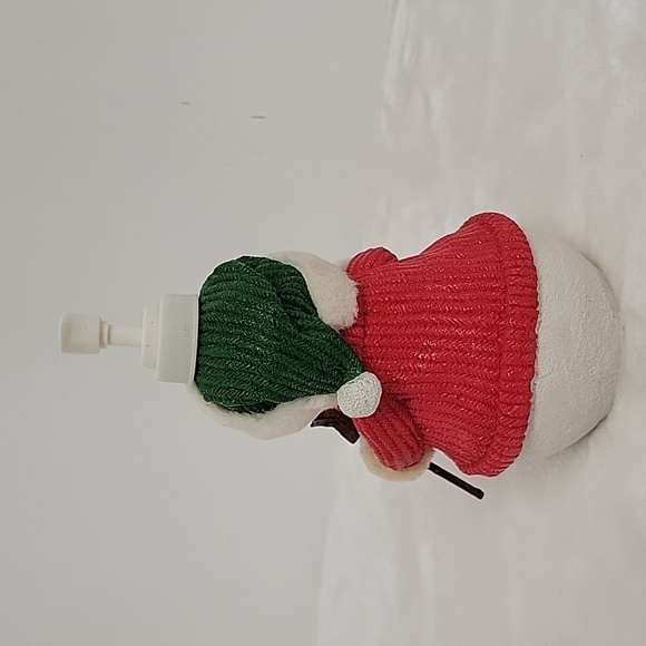 Snowman Lotion/Soap Bottle with Pump Christmas Cardinal Star Resin - Picture 5 of 8